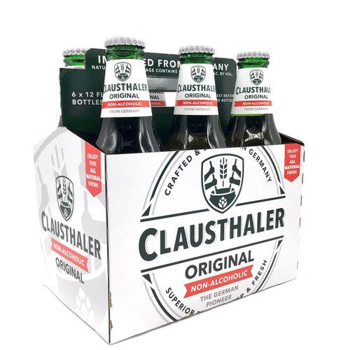 CLAUSTHALER NO ALCOHOL 6pk 12oz. Bottles