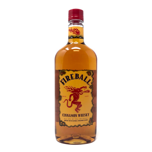 FIREBALL CINNAMON WHISKY 750ml plastic