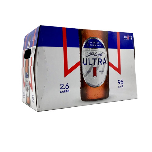 MICHELOB ULTRA 18pk 12oz. Bottles