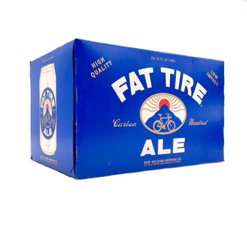 NEW BELGIUM FAT TIRE 6pk 12oz. Cans