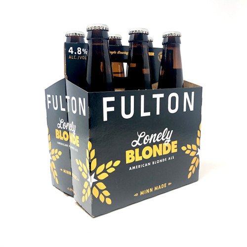 FULTON LONELY BLONDE ALE 6pk 12oz. Bottles
