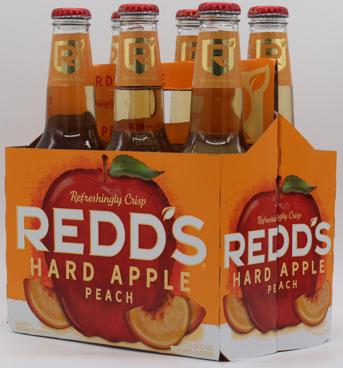 REDD'S PEACH APPLE ALE 6pk 12oz. Bottles