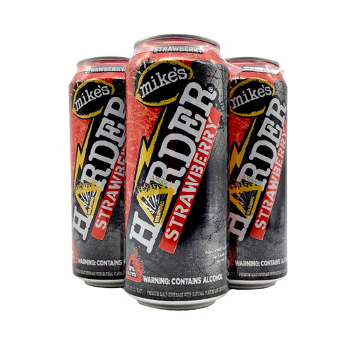 MIKES HARDER STRAWBERRY 4pk 16oz. Cans