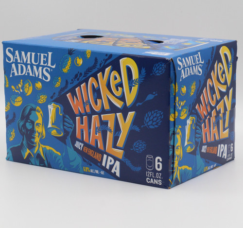 SAMUEL ADAMS WICKED HAZY JUICY NEW ENGLAND IPA 6pk 12oz. Cans