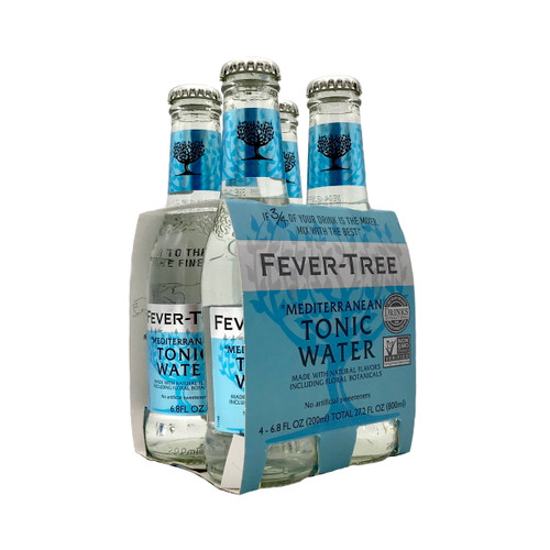 FEVER-TREE TONIC WATER MEDITERRANEAN 4pk 200ml Bottles