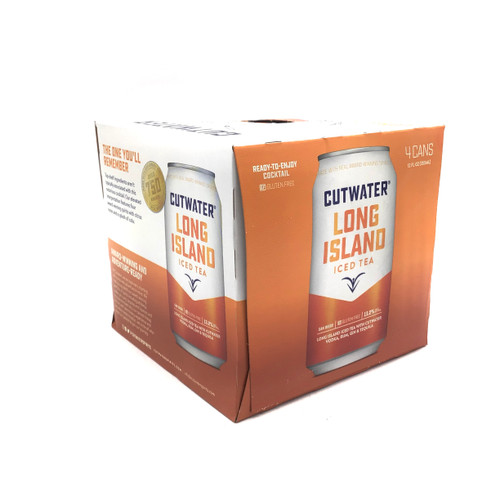 CUTWATER LONG ISLAND ICED TEA 4pk 12oz. Cans