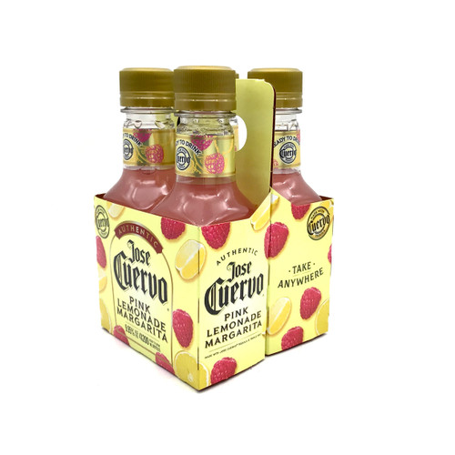 CUERVO AUTHENTIC PINK LEMONADE 4pk 200ml Bottles