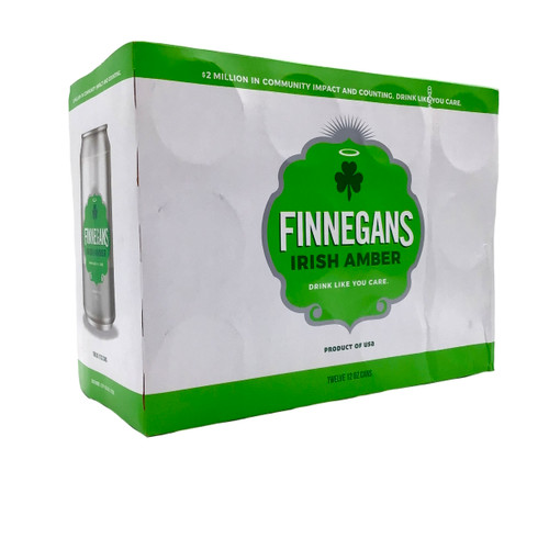 FINNEGANS AMBER ALE 12pk 12oz. Cans