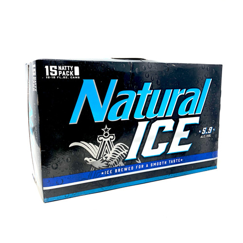 NATURAL ICE 15pk 12oz. Cans