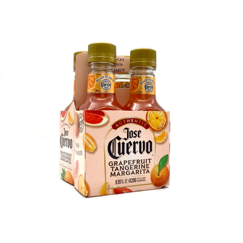 CUERVO AUTHENTIC GRAPEFRUIT TANGERING MARGARITA 4pk 200ml Bottles