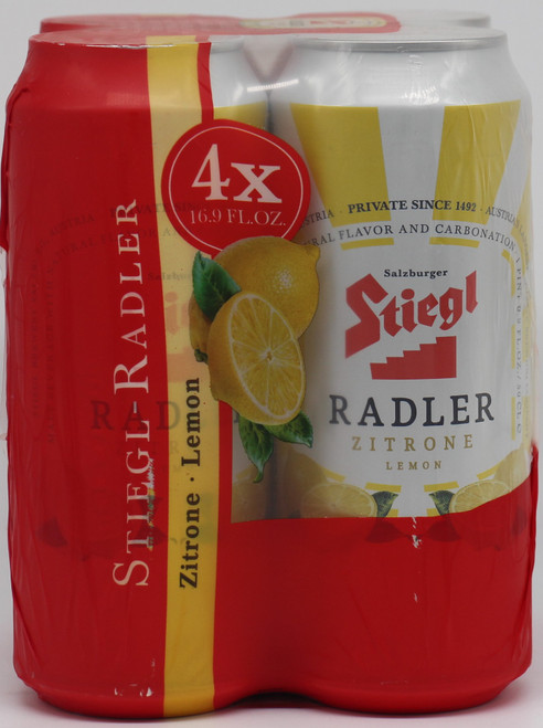 STIEGL RADLER  LEMON 4pk 16oz. Cans