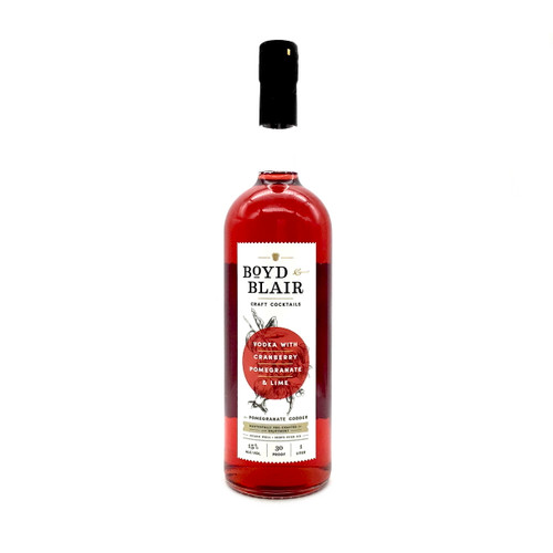 BOYD & BLAIR VODKA CRANBERRY, POMEGRANATE AND LIME 1L
