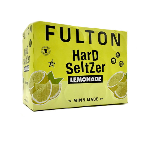 FULTON LEMONADE SELTZER 12pk 12oz. Cans