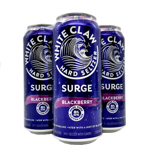 WHITE CLAW SURGE BLACKBERRY 8% 4pk 16oz. Cans