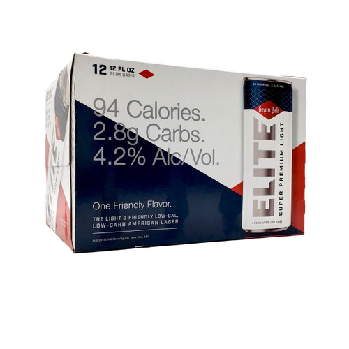 GRAIN BELT ELITE SUPER PREMIUM LIGHT 12pk 12oz. Cans