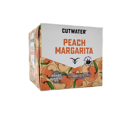 CUTWATER PEACH MARGARITA 4pk 12oz. Cans