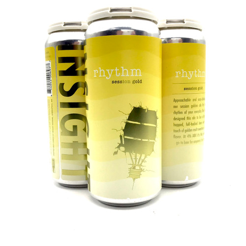 INSIGHT RHYTHM SESSION GOLD 4pk 16oz. Cans
