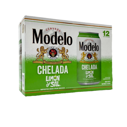 MODELO CHELADA LIMON & SAL 12pk 12oz. Cans