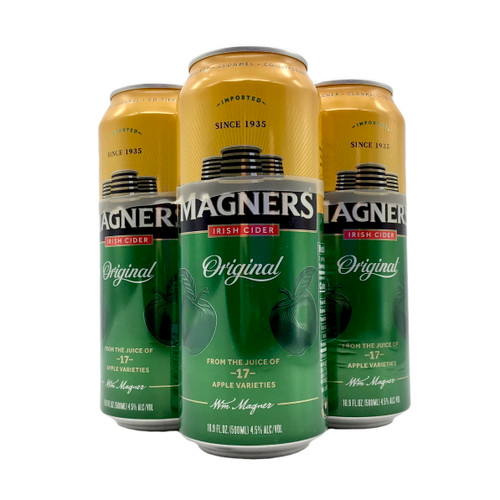 MAGNERS IRISH CIDER 4pk 16oz. Cans