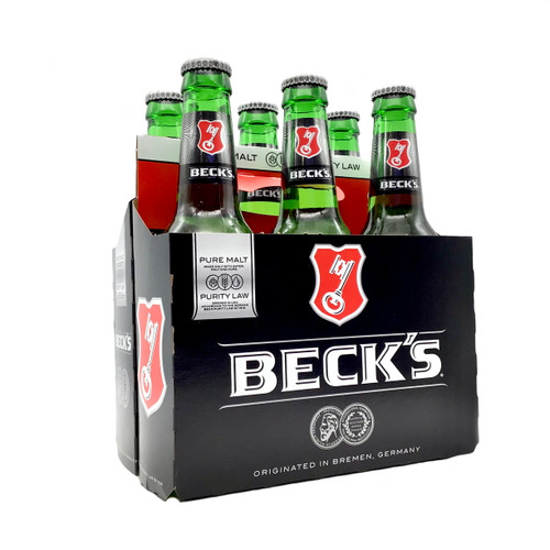BECKS 6pk 12oz. Bottles