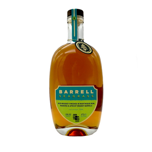 BARRELL CRAFT SEAGRASS RYE MARTINIQUE RUM MADIERA APRICOT BRANDY 750ml