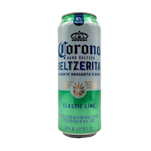 CORONA SELTZERITA CLASSIC LIME 24oz. Can