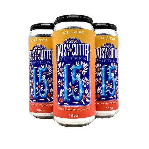 HALF ACRE DAISY CUTTER FIFTEEN TROPICAL PALE ALE 4pk 16oz. Cans