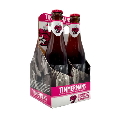 TIMMERMANS FRAMBOISE 4pk 12oz. Bottles