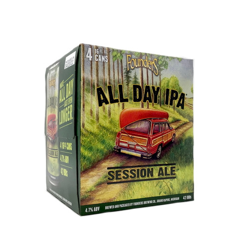 FOUNDERS ALL DAY IPA 4pk 16oz. Cans