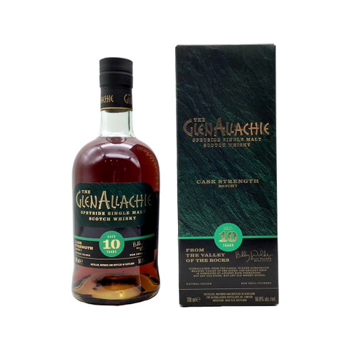 THE GLENALLACHIE 10 YEAR CASK STRENGTH 750ml