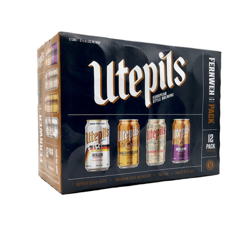 UTEPILS VARIETY 12pk 12oz. Cans