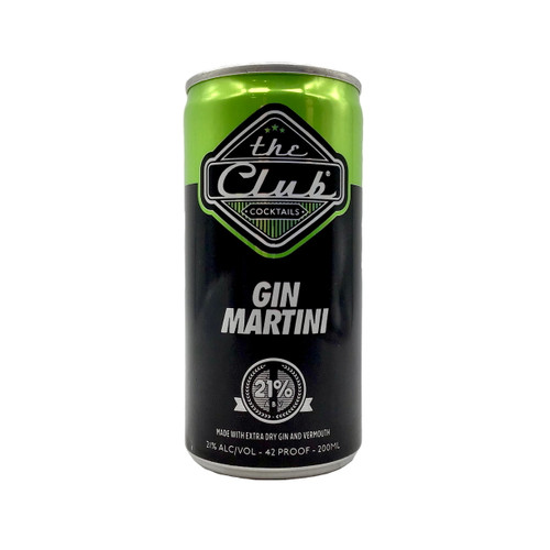 CLUB GIN MARTINI CAN 200ml