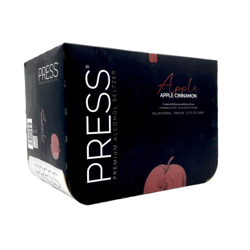 PRESS APPLE CINNAMON 12pk 12oz. Cans