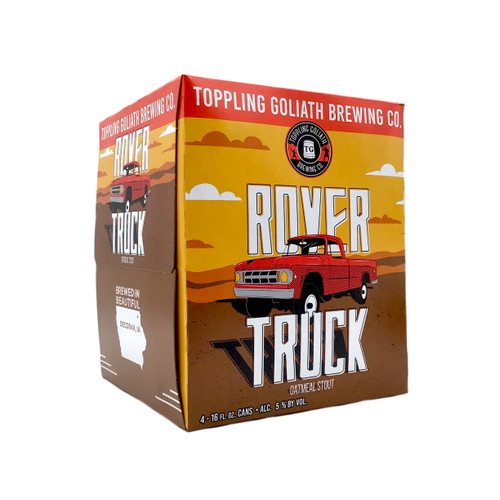 TOPPLING GOLIATH ROVER TRUCK OATMEAL STOUT 4pk 16oz. Cans