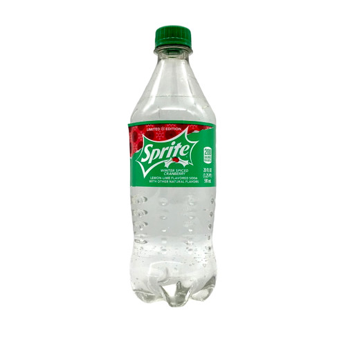 SPRITE WINTER SPICED CRANBERRY 20oz.