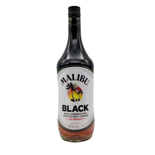 MALIBU BLACK RUM 1L