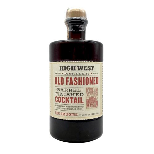 HIGH WEST BARREL FINISHED OLD FASHIONED 750ml