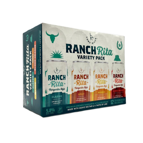 LONE RIVER RANCH WATER HARD SELTZER RITA VARIETY 12pk 12oz. Cans