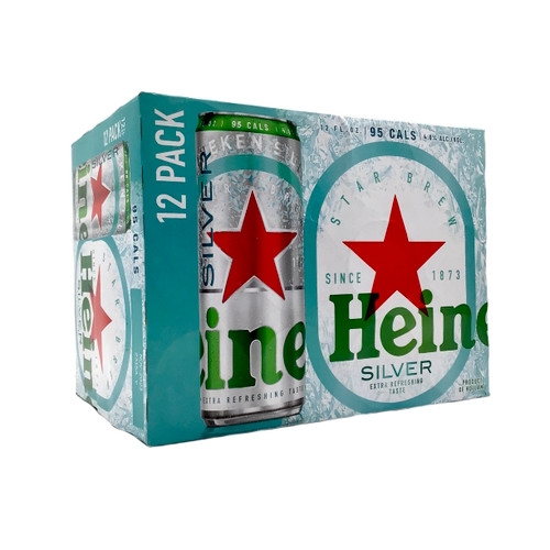 HEINEKEN SILVER 12pk 12oz. Cans