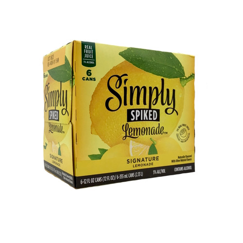 SIMPLY SPIKED LEMONADE 6pk 12oz. Cans