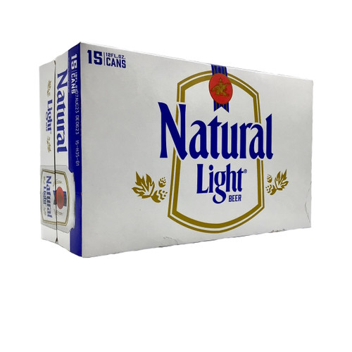 NATURAL LIGHT 15pk 12oz. Cans