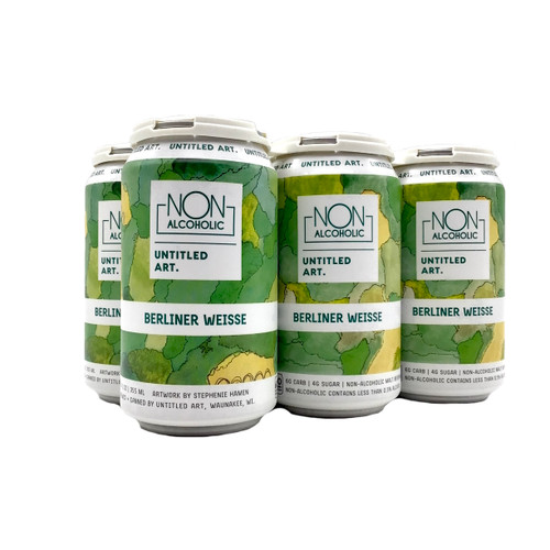 UNTITLED ARTS BERLINER WEISS NON ALCOHOLIC 6pk 12oz. Cans