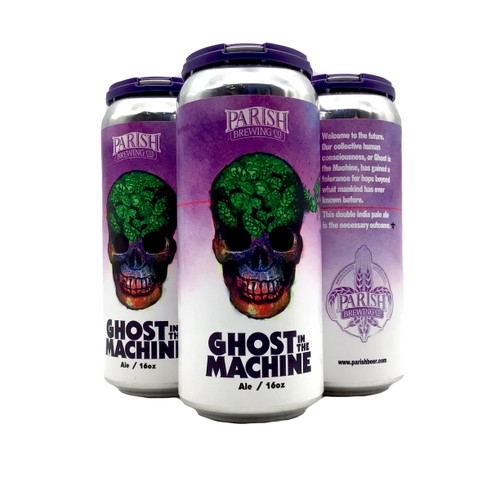 PARISH BREWING GHOST IN THE MACHINE ALE 4pk 16oz. Cans