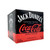 JACK DANIELS WHISKEY WITH COCA-COLA ZERO SUGAR 4pk 12oz. Cans