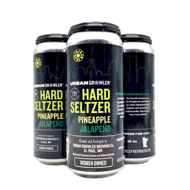 BUY URBAN GROWLER PINEAPPLE JALAPENO HARD SELTZER EACH | Fridley