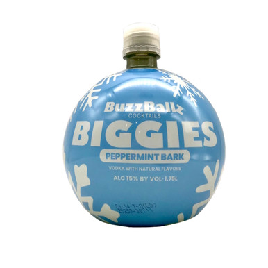 BUY BUZZBALLZ PEPPERMINT BARK SNOW GLOBE EACH | Fridley Liquor