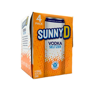 BUY SUNNY D VODKA SELTZER EACH | Fridley Liquor