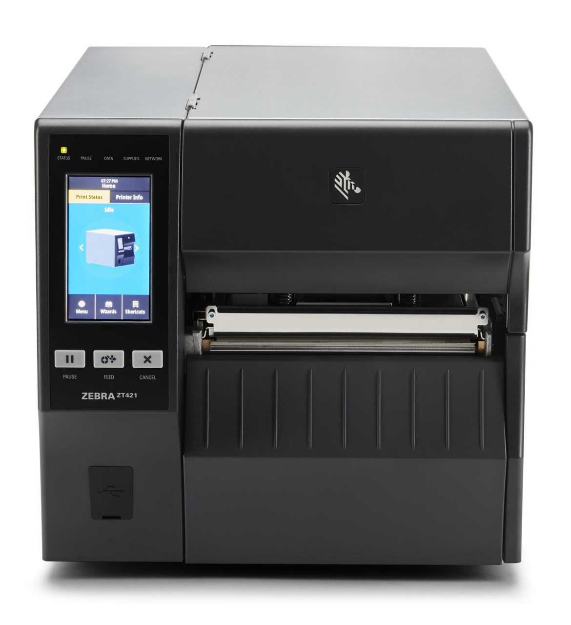 Zebra ZT421 6-Inch Industrial Label Printer 203 dpi, 12 ips, USB/Ethernet /Wifi/Bluetooth ZT42162-T01A000Z