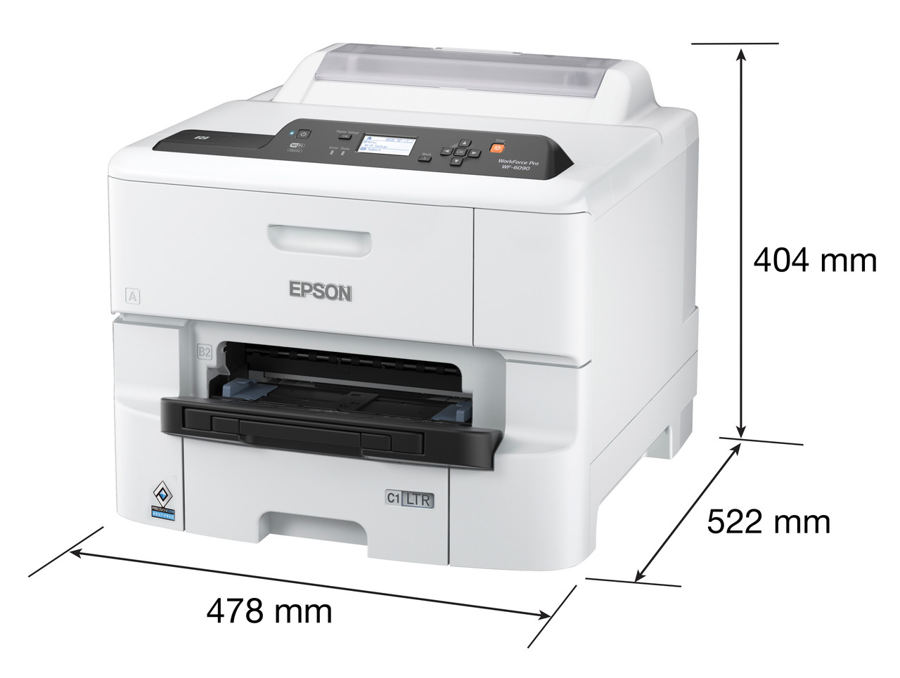  Epson  WorkForce  Pro  WF 6090  Printer with PCL PostScript