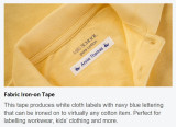 Print Custom Iron-On Labels with the Epson LW-PX400 for Families and Seniors